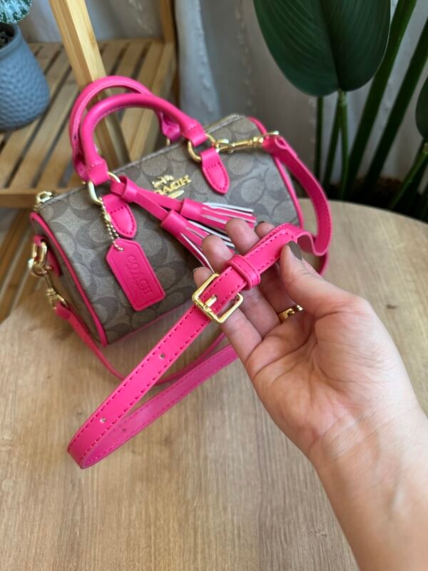 حقيبة coach لون بيجي مطعم فوشي