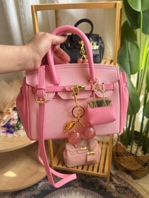 حقيبة هرمز لون فوشي