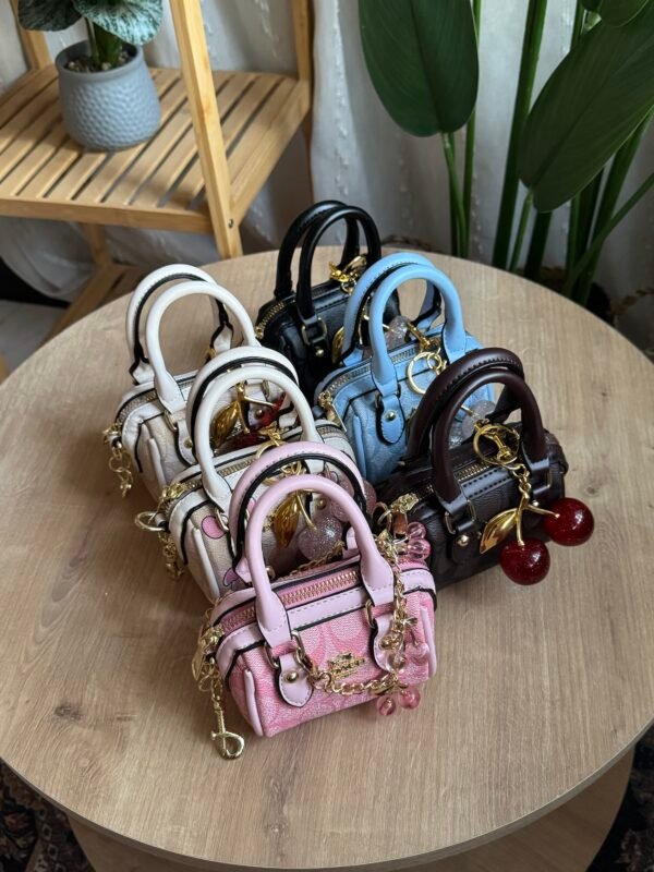 حقيبة coach لون بني (بدون المداليه)