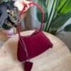 img_1735 حقيبة مخمل لون ماروني