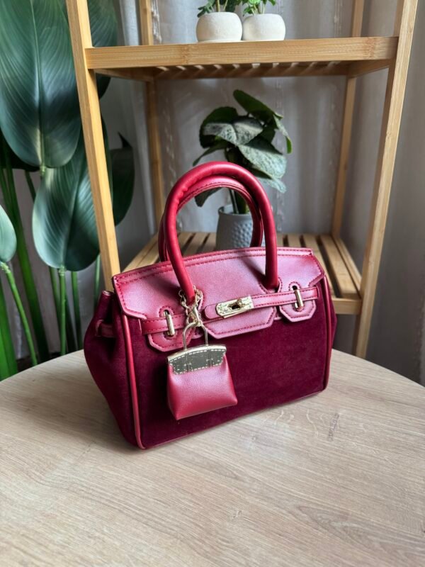 حقيبه هرمز لون ماروني (مع المداليه)